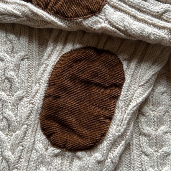 EGG New York Cable Knit Hooded Sweater Size 5 - Picture 3 of 16